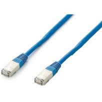 Equip Patchkabel Cat6A S/FTP 2xRJ45 15.00m blau Plat.LSZH Polybeutel