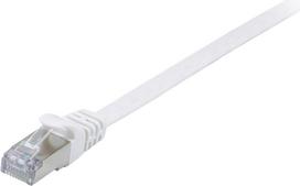 Equip Patchkabel Cat6A U/FTP 2xRJ45 0.50m weiß Flach LSZH Polybeutel