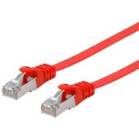 Equip Patchkabel Cat6A U/FTP 2xRJ45 3.00m rot Flach LSZH Polybeutel