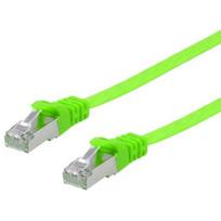 Equip Patchkabel Cat6A U/FTP 2xRJ45 10.00m grün Flach LSZH Polybeutel
