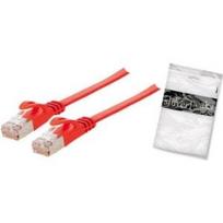 shiverpeaks BASIC-S -Cat.7 Rohkabel - 1m - RJ-45 - RJ-45 - Männlich/männlich -Cat.7 Rohkabel - U/FTP (STP) - Rot (BS75511-SLR)