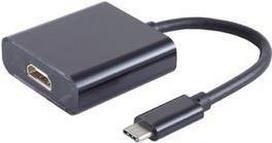 shiverpeaks ®-BASIC-S--Adapter, USB 3.1 Type-C Stecker auf HDMI Buchse, 4K60Hz, 0,1m (BS14-05001)