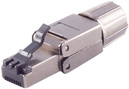 ShiverPeaks BS08-51005 - RJ45 - Metallisch - Männlich - Gerade - Metall - Cat6a