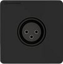 Kindermann 7457 000 412. Buchsen-Typ: XLR. Produktfarbe: Anthrazit, Gehäusematerial: Kunststoff. Tiefe (min): 4 cm. Menge pro Packung: 1 Stück(e) (7457000412)