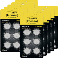 Intenso Lithium Knopfzellen Energy Ultra CR 2032 60er Pack - Die Intenso Knopfzellen CR 2032 gehören - in ihrem praktischen 6er Blister - in jeden Haushalt. Sie bieten zuverlässige Qualität und hohe Sicherheit durch ihre IEC-Zertifizierung. Mit den Intenso Knopfzellen haben Sie lange Freude an Ihren mit Knopfbatterien betriebenen Geräten. > Highlights- Ideal für alle Anwendungszwecke- Hervorragende Performance und Langlebigkeit- Höchste Sicherheit durch IEC-Zertifizierung- Gewohnt hoh