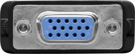 Wentronic Goobay Analoger DVI/VGA Adapter, Schwarz - DVI-A-Stecker (12+5-Pin) > VGA-Buchse (15-polig) (69971)