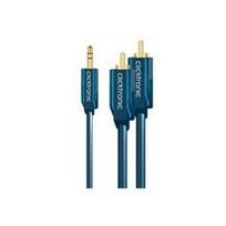 MP3 Adapterkabel (3,5mm Klinken-St./2x Cinch-St.) - 2,0m Zusatzadapter f. MP3-Player,iPods und Smartphones