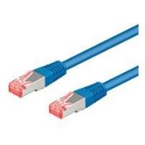 Wentronic 1.5m Cat6-150 SSTP - RJ-45 - RJ-45 - Männlich/männlich - Gold - Blau - Cat6 (95576)