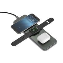 TerraTec ChargeAIR All green - Induktive Ladematte + AC-Netzteil - 10 Watt - 1.2 A - für Apple AirPods (1. Generation, 2. Generation)