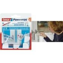 tesa Powerstrips Vario-Gardinenhaken, weiß Vario-System zum Aufstecken oder Einhängen von Gardinen- (58034-00007-00)