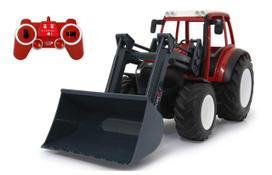Jamara Lindner Geotrac mit Frontlader 1:16 2.4GHz - Frontlader - Elektromotor - 1:16 - Betriebsbereit (RTR) - Schwarz - Rot - Weiß - Junge (405050)