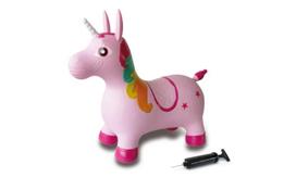Jamara Hüpftier Einhorn bunt mit Pumpe (460316)