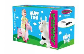 Jamara Hüpftier Kuh weiß/schwarz mit Pumpe (460318)