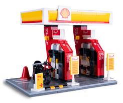 JAMARA CaDA Shell Gas station, Bausatz, 8 Jahr(e), 305 Stück(e), 590 g