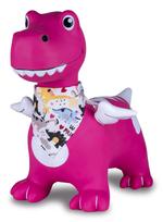 JAMARA Hüpftier Dino mit Flügel HoppyDoo pink mit Pumpe, 0 Rad/Räder, Pink