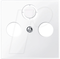 Merten 296725. Produktfarbe: Weiß, Markenkompatibilität: Universal, Material: Thermoplast (296725)
