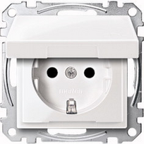 MERTEN MEG2310-0319 - CEE 7/3 - CEE 7/4 - Weiß - Thermoplast - 250 V - 16 A