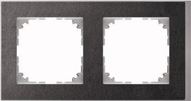 MERTEN MEG4020-3669 - Aluminium - Schwarz - Stein - Thermoplast - Schraubenlos - Merten - 1 Stück(e)