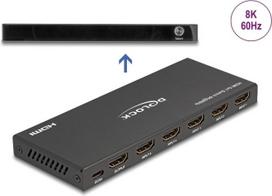 Delock HDMI Switch 5 x HDMI in zu 1 x HDMI out 8K 60 Hz