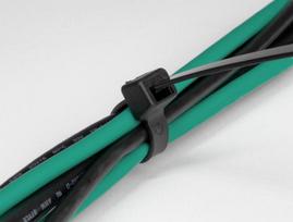 Delock - Kabelbinder - cold resistant - 38cm - Schwarz (Packung mit 50) (19228)
