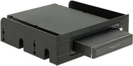 Delock 3.5″/5.25″ Wechselrahmen (2.5″ SATA-SSD/HD) Anschluss intern über SATA oder extern über USB3.0