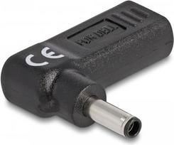 Delock - Netzteil - USB-C (W) zu Gleichstromstecker 4,5 x 3.0 mm (M) - 19.5 V - 3 A - gewinkelt - Schwarz