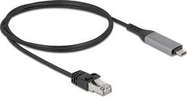 Delock USB LAN Kabel Typ-C> RJ45 Gigabit Ethernet - Kabel - Digital/Daten (60761)