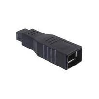 DeLOCK - IEEE 1394 adapter - 9 PIN FireWire 800 (M) - FireWire, 6-polig (W) (IEEE 1394) (65154)