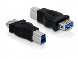 DeLOCK - USB-Adapter - 9-polig USB Typ B (M) - 9-polig USB Typ A (W) (USB3.0) (65179)