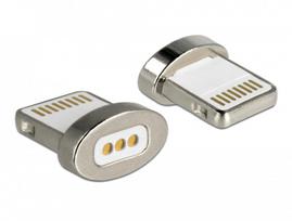 DeLOCK - Lightning Adapter - magnetisch bis Lightning (M) - für Apple iPad/iPhone/iPod (Lightning) (65928)