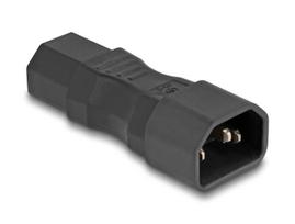 Delock - Netzteil - IEC 60320 C14 zu power IEC 60320 C13  10 A - Schwarz (80467)