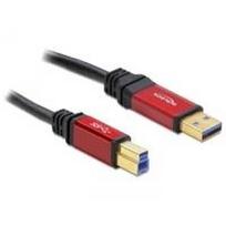 Delock Premium - USB-Kabel - USB Typ A (M) zu USB Type B (M) - USB3.0 - 2,0m - Schwarz (82757)