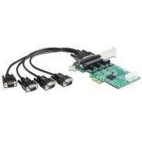 DeLock PCI Express Card > 4 x Serial RS-232 - Serieller Adapter - PCIe - RS-232 x 4 (89335)