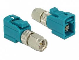 DeLOCK - Antennenadapter - SMA (M) bis FAKRA Z-Anschluss (W) - abgeschirmt