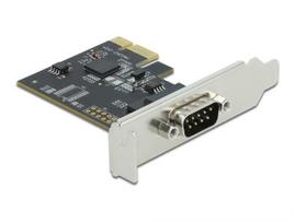 DeLOCK PCI Express Card to 1 x Serial RS-232 - Serieller Adapter - PCIe 2,0 Low-Profile - RS-232 x 1 - Schwarz (90000)
