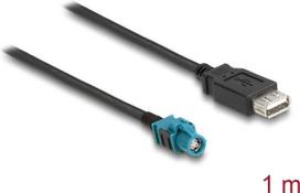 Delock Kabel HSD Z Buchse zu USB 2.0 Typ-A 1 m (90563)