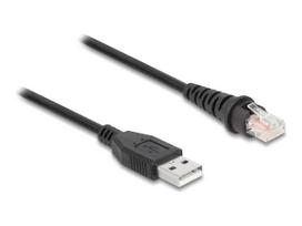 DeLOCK 90611 Videokabel-Adapter 2 m RJ-45 USB Typ-A Schwarz (90611)