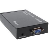 InLine® VGA + Audio Extender Receiver max. 300m via UTP / STP network Cable RJ45