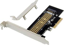 InLine® PCI Express card to 1x internal NVMe M.2 Key M, PCIe x4