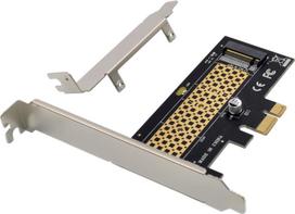 InLine PCI Express Karte zu 1x intern NVMe M.2 Key M PCIe x1 (76660S)