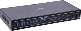 InLine KVM Switch - 2-fach - HDMI - 4K60Hz - Dual Monitor (57885F)