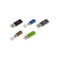 hama USB 2.0 Speicherstick FlashPen Laeta, 64GB, grün Datentransferrate: 10MB/Sek., mit abnehmbarer Verschlusss- (104300)