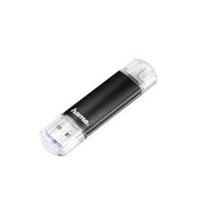 Hama Laeta Twin, 64GB unidad flash USB USB Type-A / Micro-USB 3.2 Gen 1 (3.1 Gen 1) Negro