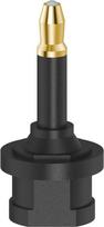 Hama ODT-Adapter, Toslink-Kupplung - optischer 3,5-mm-Stecker, vergoldet (00205178)