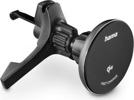 Hama Kabelloses Qi2-Ladegerät, induktives Schnellladen im Auto, 15 W, Schwarz (00201736)