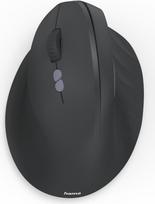 Hama Vertikale, ergonomische Linkshänder-Maus EWM-600L, Multi Device, Schwarz (00173093)