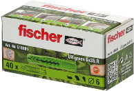 Fischer UX Green 6x35 R Kunststoff-Hohlwandstecker 40Stück(e) 35mm (518885)