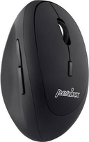 Perixx PERIMICE-719, small wireless ergonomic mouse, for right-handers, black