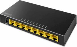 LogiLink Desktop Gigabit Ethernet Switch, 8-Port, schwarz Interface: 8x 10/100/1000MBit/Sek. RJ45-Ports (NS0117)