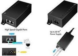 LogiLink POE007 PoE injector 10/100/1000Mbit/s IEEE 802.3bt, IEEE802.3af (15.4 W), IEEE802.3at (30